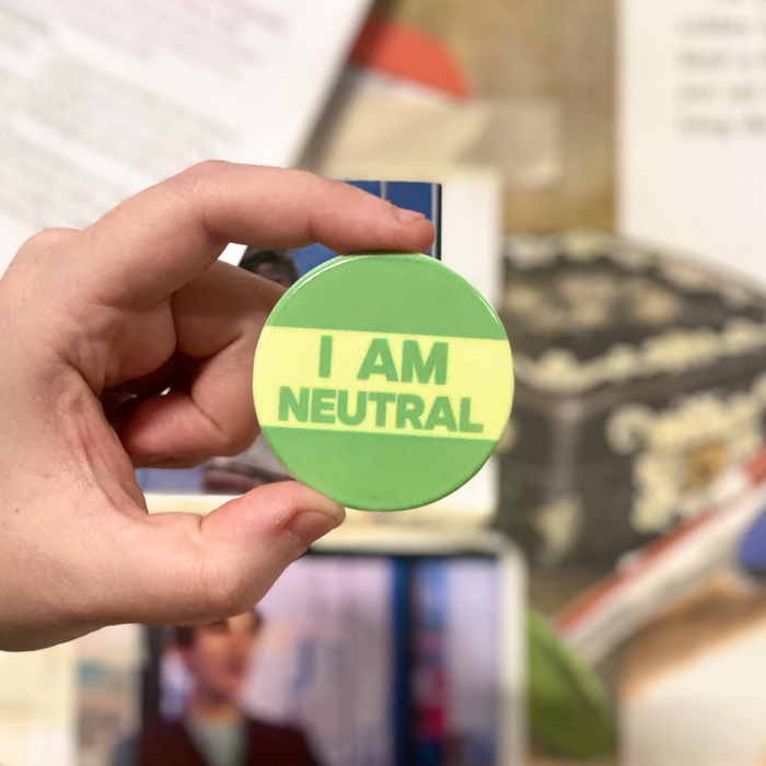 ikon Ikon I am NEUTRAL Pin Badge
