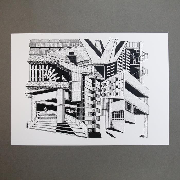 Ikon Ikon Ikon X Window Artists Screen Print