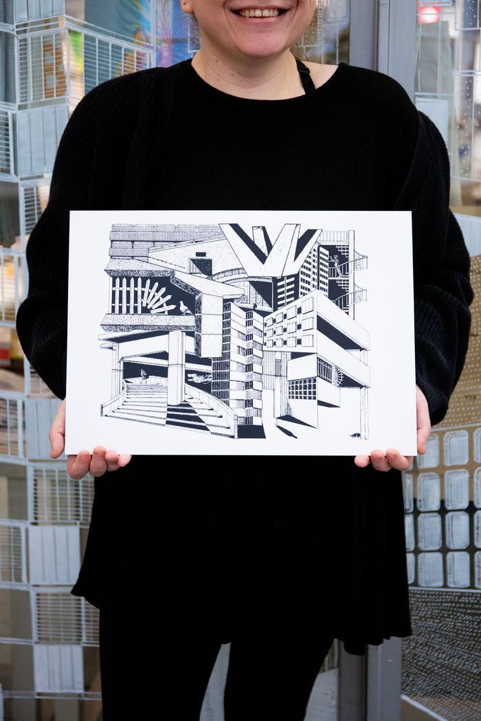 Ikon Ikon Ikon X Window Artists Screen Print