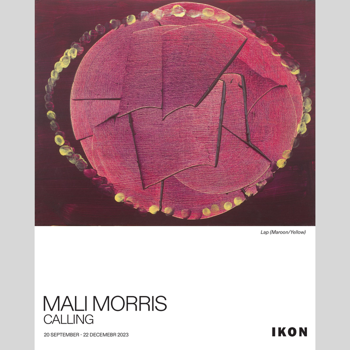 ikon Ikon Lap (Maroon/Yellow) signed by Mali Morris