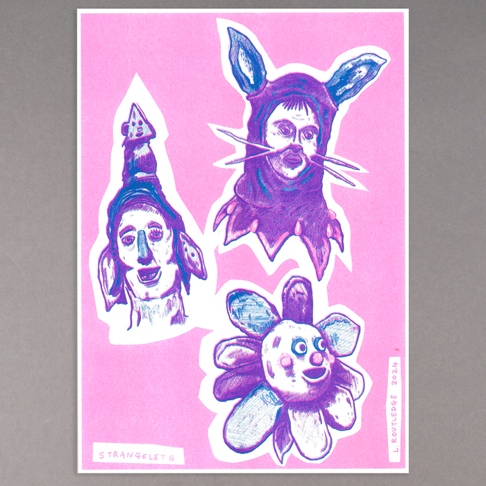 ikon Ikon Luke Routledge Risograph