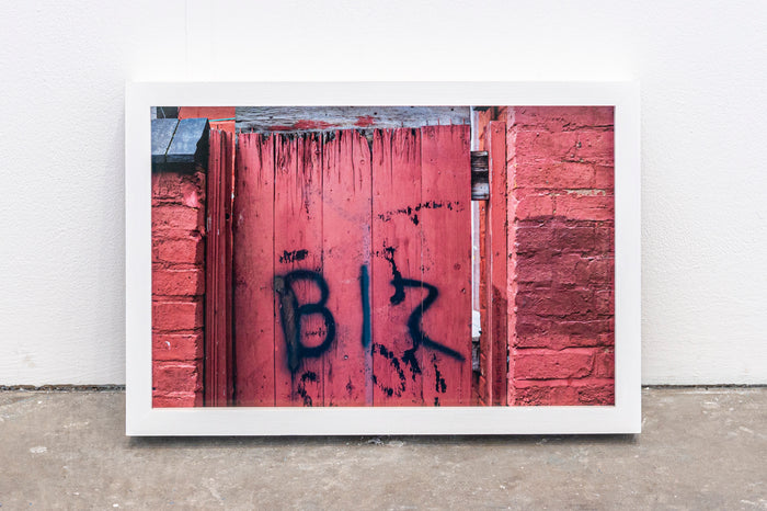 Ikon Ikon Mahtab Hussain: B12 Painted On Fence