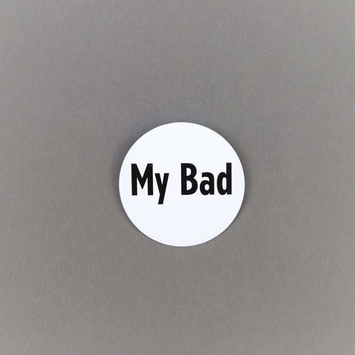 ikon Ikon My Bad Badge