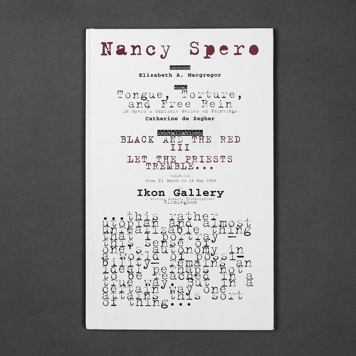 ikon Ikon Nancy Spero