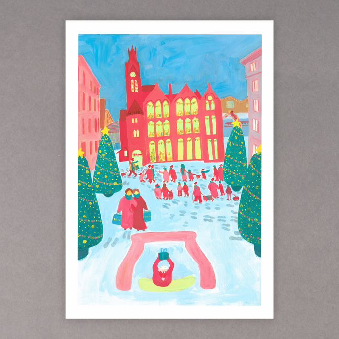 ikon Mengxia Ikon in the Snow