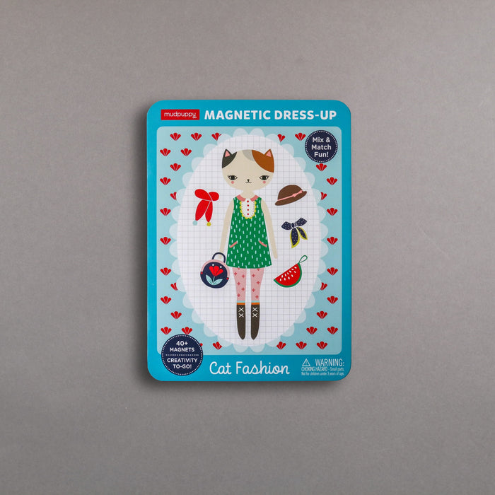 ikon Mudpuppy Cat Fashion Magnetic Dress-up