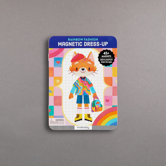 ikon Mudpuppy Rainbow Fashion Magnetic Dress-up