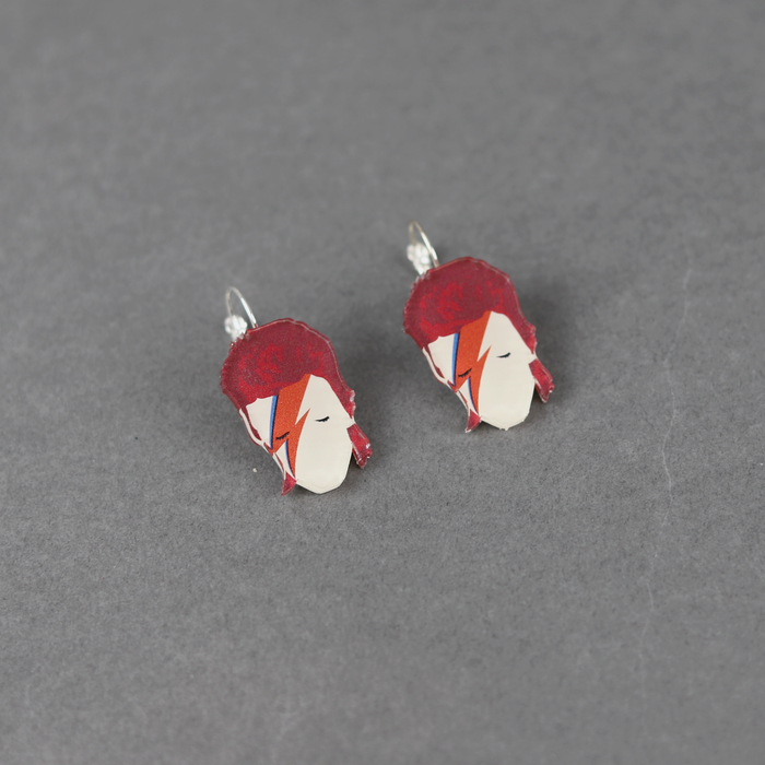 Ikon My World David Bowie (Aladdin Sane) Earrings