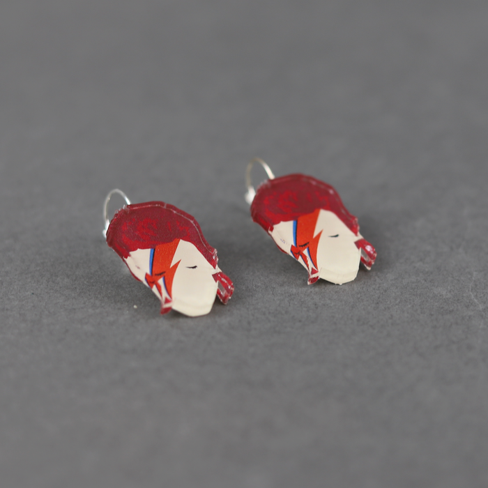 ikon My World David Bowie (Aladdin Sane) Earrings