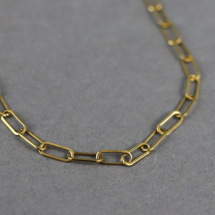 Ikon Nordic Muse Gold Chunky Chain Link Necklace