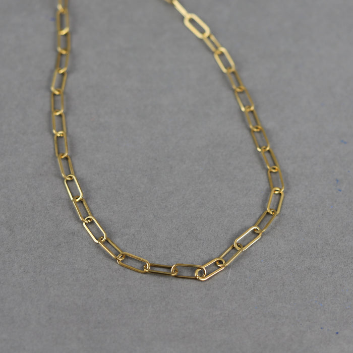 Ikon Nordic Muse Gold Chunky Chain Link Necklace