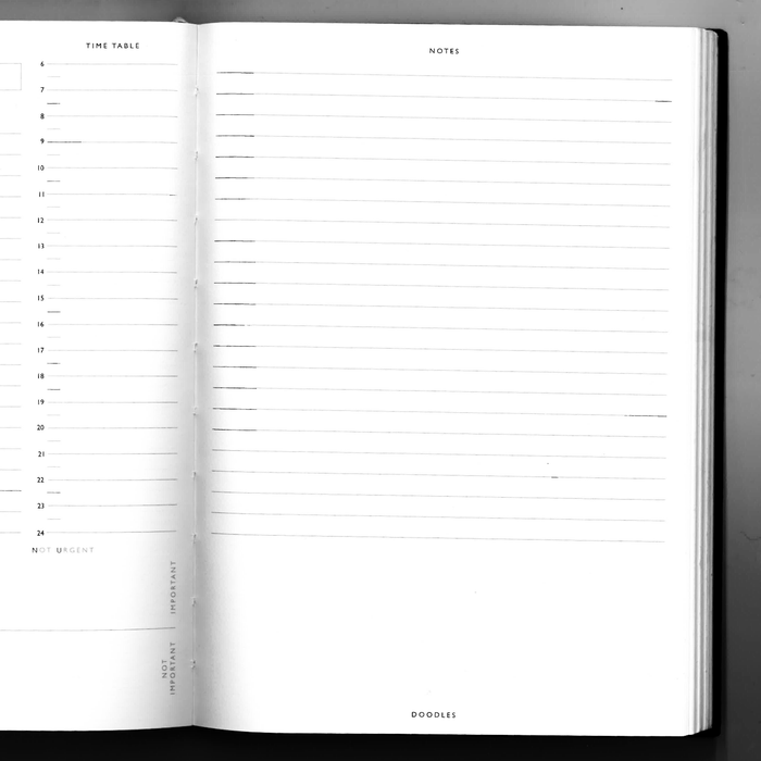 Ikon Ohh Deer Water Lilies Daily Planner