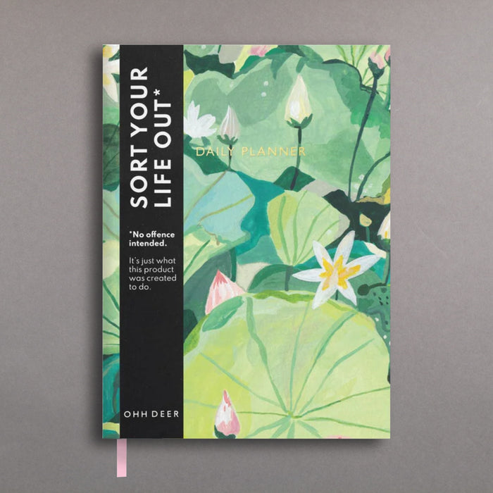 ikon Ohh Deer Water Lilies Daily Planner
