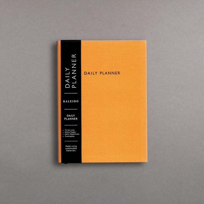ikon Ohh Deer Yellow Fabric Daily Planner