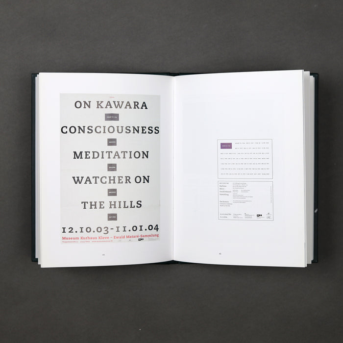 Ikon Ikon On Kawara: Consciousness. Meditation. Watcher On The Hills