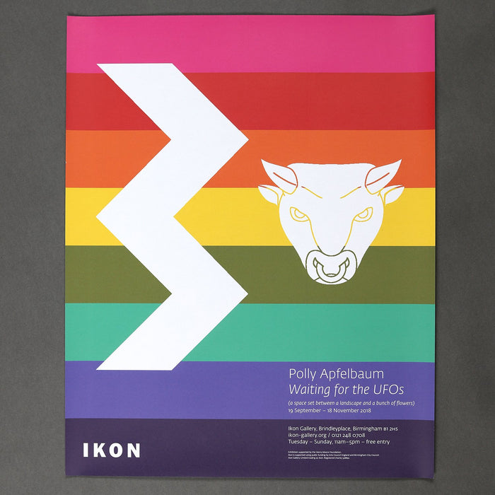 Ikon Ikon Polly Apfelbaum: Waiting For The UFOs Peace Poster