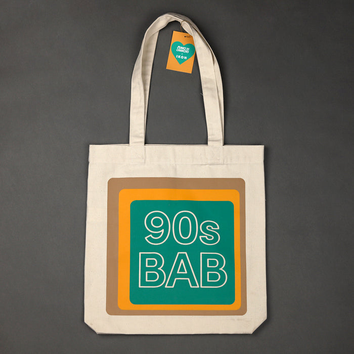ikon Punks and Chancers 90s Bab Tote Bag