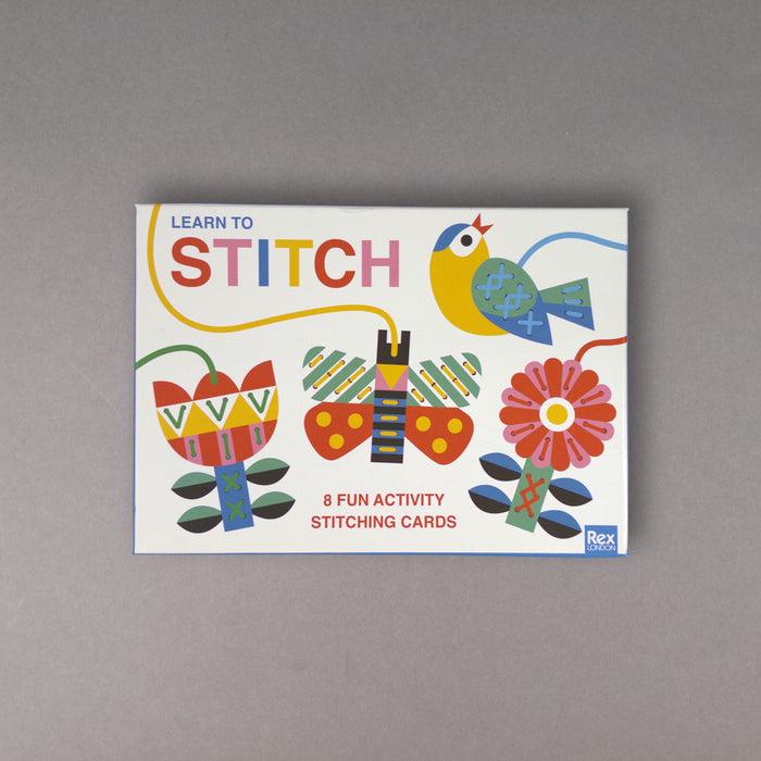 ikon Rex London Cardboard Learn To Stitch Activity