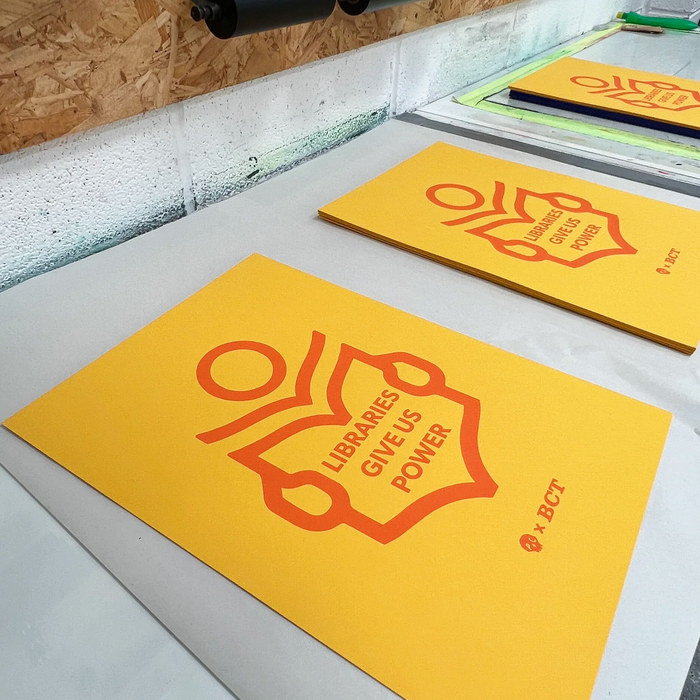 Ikon Punks And Chancers P+C's X BCT Libraries Screenprint