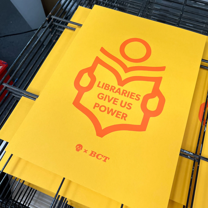 Ikon Punks And Chancers P+C's X BCT Libraries Screenprint