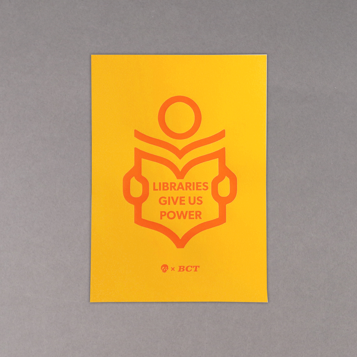 ikon Punks and Chancers P+C's x BCT Libraries Screenprint