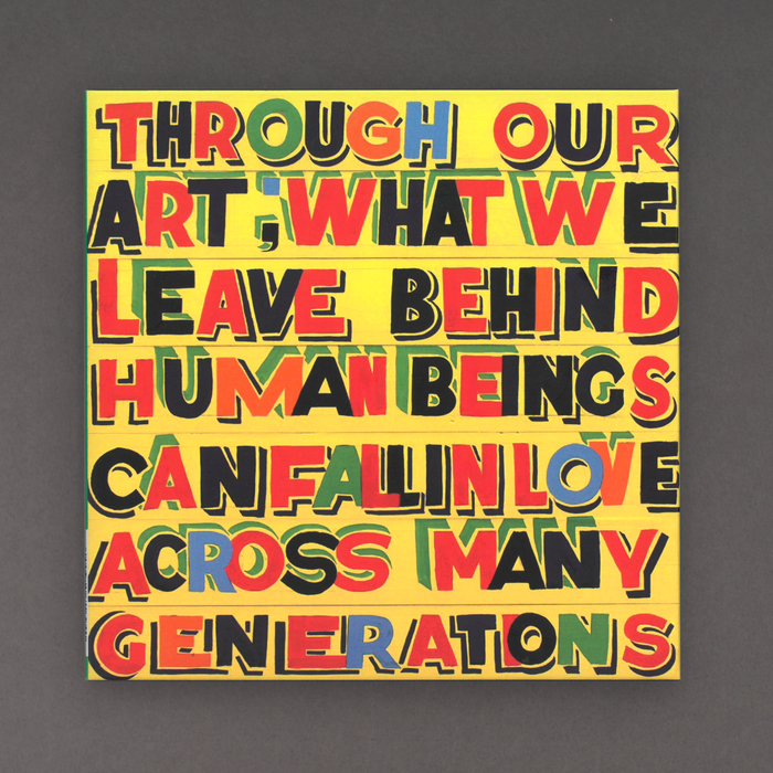 Ikon Royal Academy Of Arts Bob And Roberta Smith Card Wallet