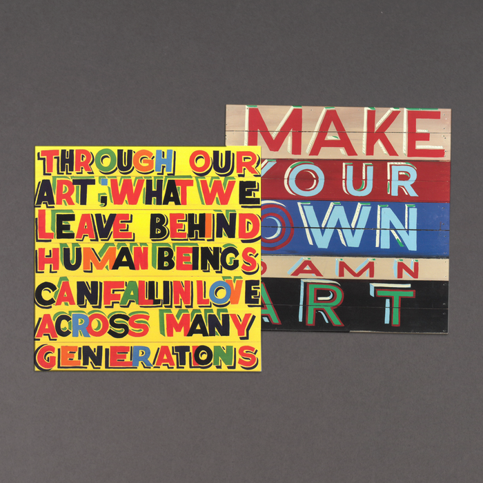 ikon Royal Academy of Arts Bob And Roberta Smith Card Wallet