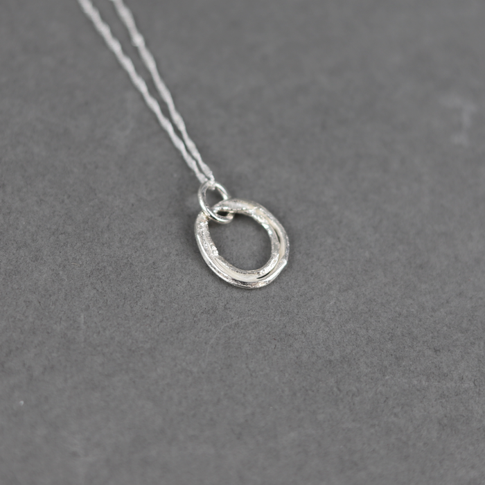Ikon The Nine Of Hearts Simple Organic Oval Loop Necklace