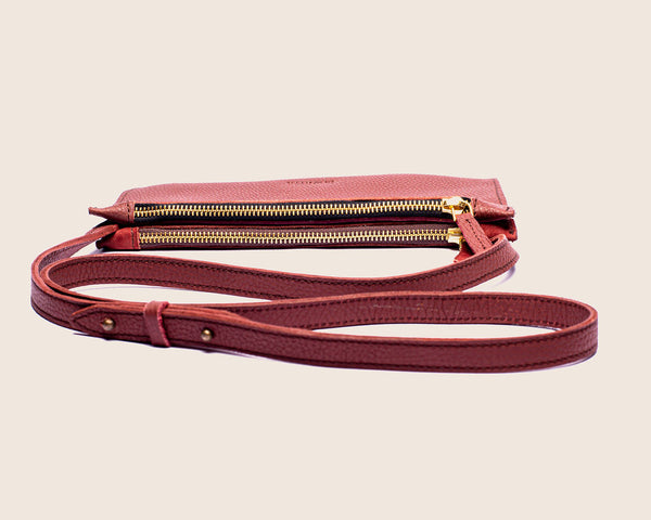 ikwetta Gabby Crossbody Firedbrick NDM + Firedbrick H/S