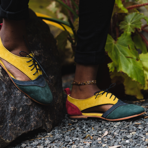 Ikwetta Alicia Air Yellow/Green/Roseberry