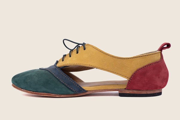 ikwetta Alicia Air Yellow/Green/Roseberry