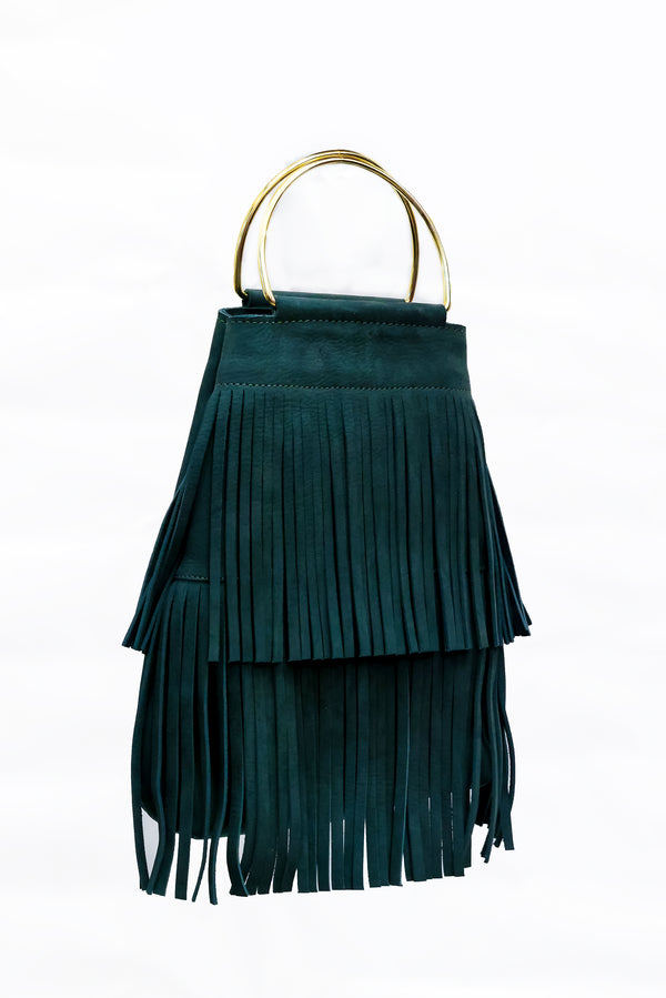 ikwetta Flounce Small Forest Green H/S