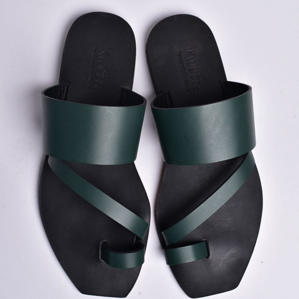 ikwetta Helena Sandals green