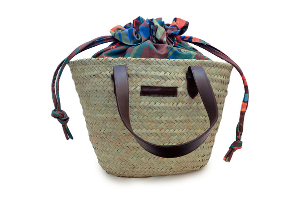 Ikwetta Kapu Basket Birds Of Paradise Brown