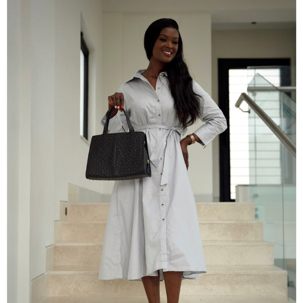 Ikwetta Kate Ostrich Bag