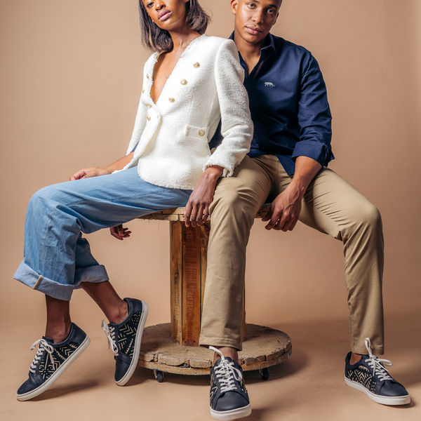 Ikwetta Lowtop Mudcloth Sneaker