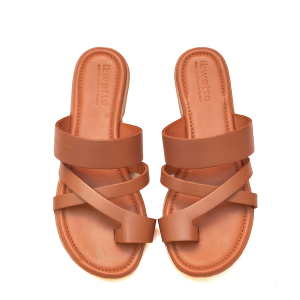 ikwetta Olivia-Comfort sole Caramel