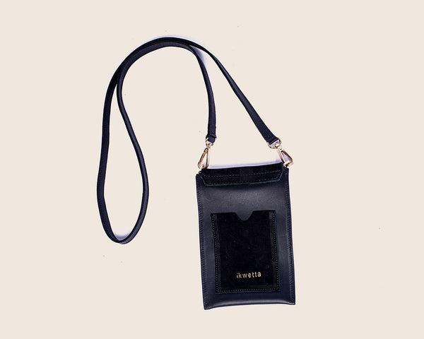 Ikwetta Phone Pouch Black NDM