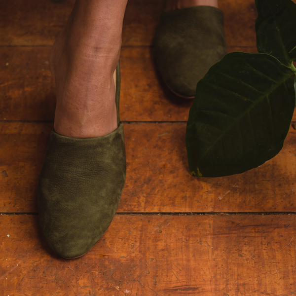 Ikwetta Plain Mule Sugar Almond NDM