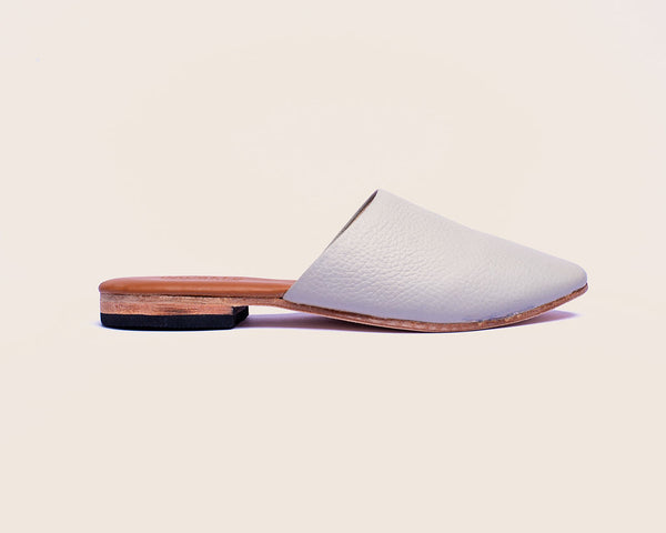 Ikwetta Plain Mule Sugar Almond NDM