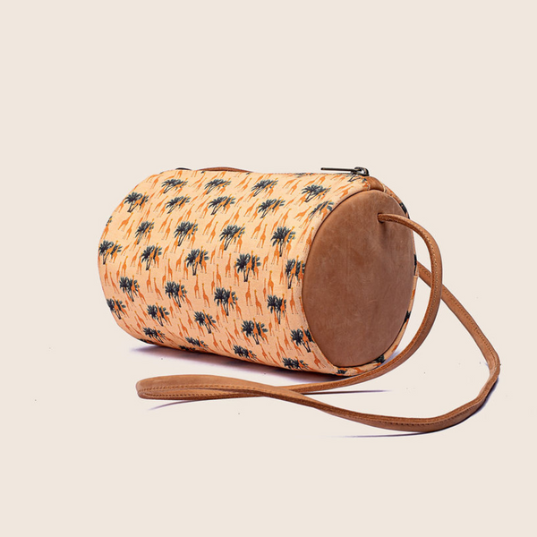 Ikwetta Roxy Canvas Bag Cheetah