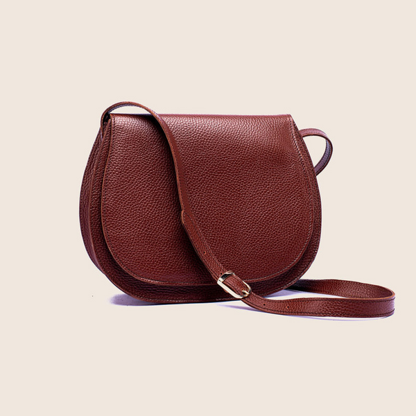 ikwetta Saddle Crossbody Lupine Natural Milled