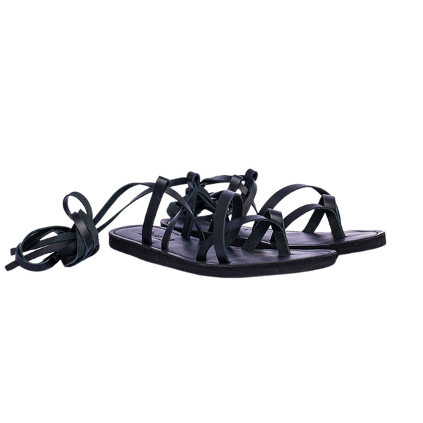 ikwetta Sharon Strappy Sandals Caramel