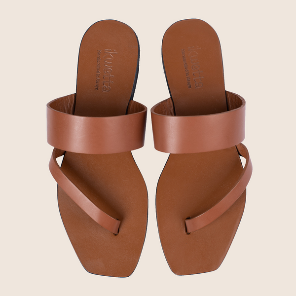Ikwetta Tahiti Sandals Black