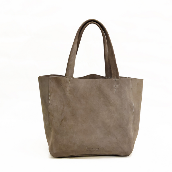 ikwetta Vera Unlined Tote Grey