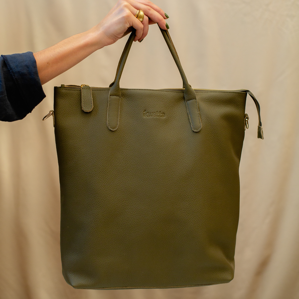 Ikwetta Werk Tote Caramel