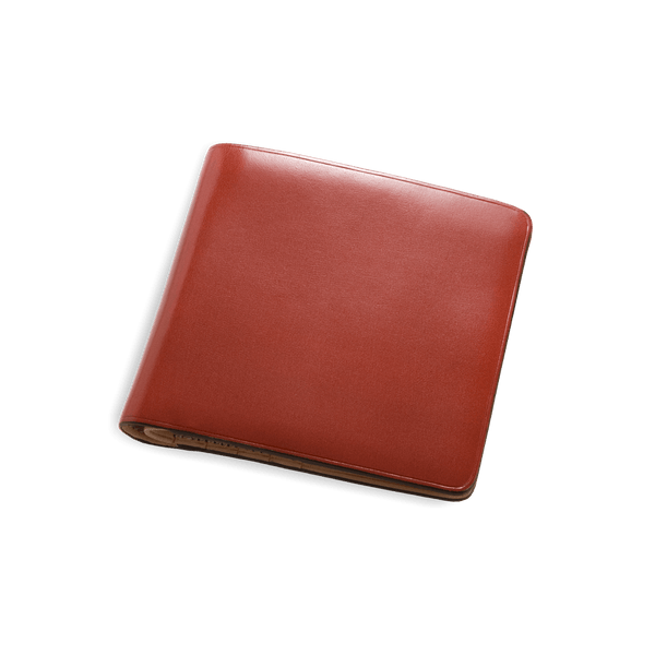 Il Bussetto Bifold Wallet With Snap Closure Redochre