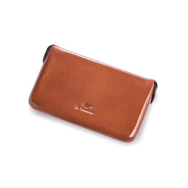 Il Bussetto Card Holder With Magnetic Closure Orange