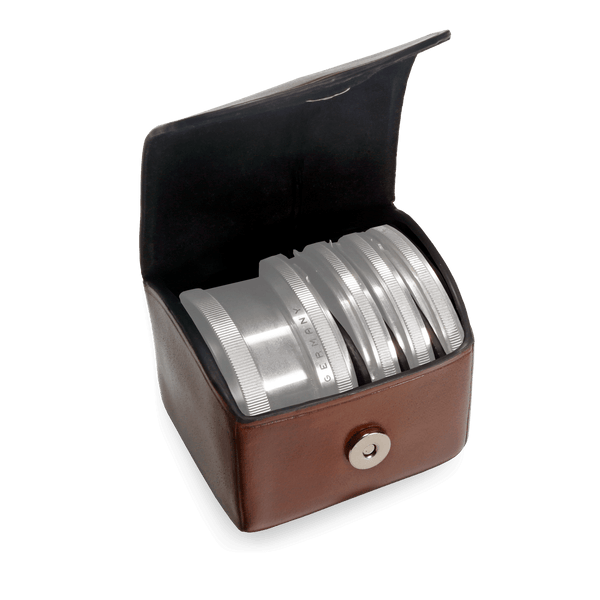 Il Bussetto Case For 3 Filters And 1 Lens Cappuccino