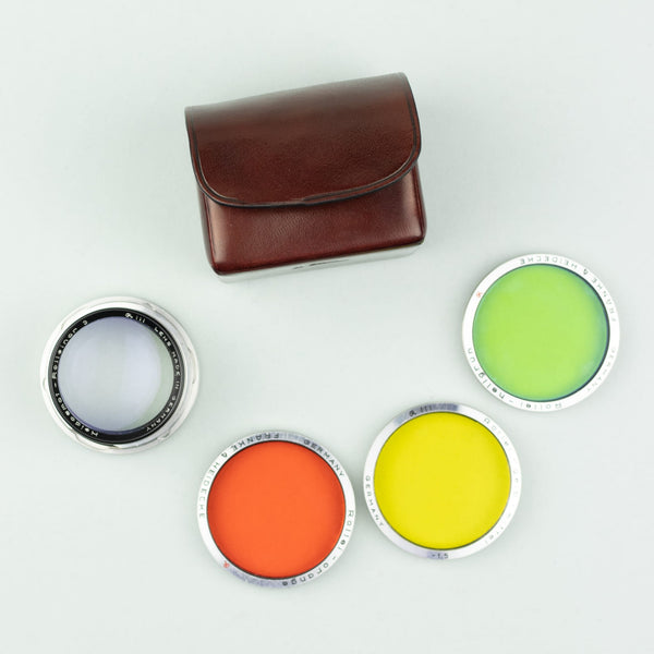 Il Bussetto Case For 3 Filters And 1 Lens Cappuccino
